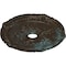 Ekena Millwork Attica with Rose Medallion (Canopies up to 4 1/2"), 26"OD x 3 3/4"ID x 1 1/2"P, Bronze Blue Patina CM26ATBBS - alternate 3